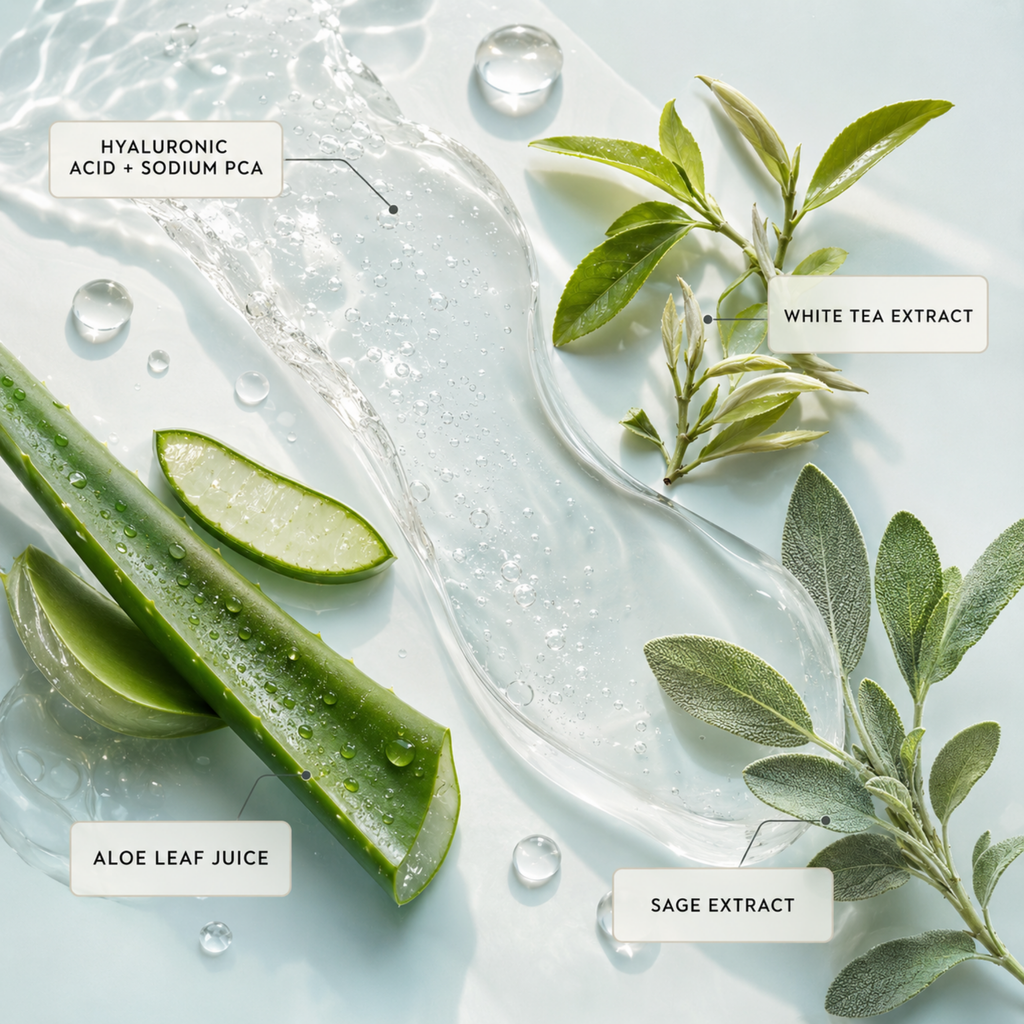 Double Hydration Boost Gel with Hyaluronic Acid