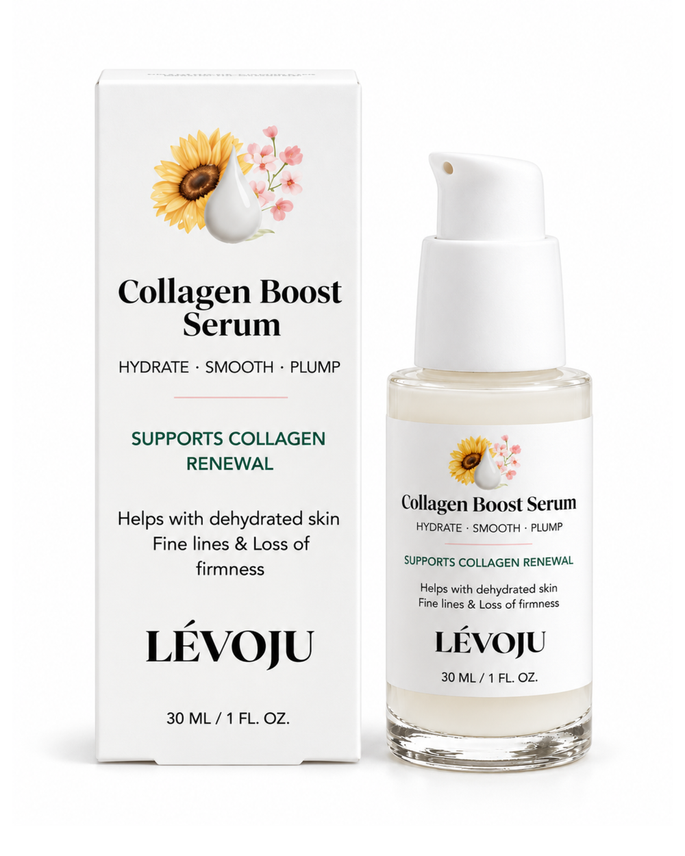 LÉVOJU Collagen Boost Serum, 30 ml