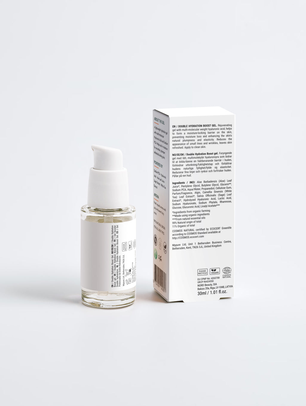 Double Hydration Boost Gel with Hyaluronic Acid
