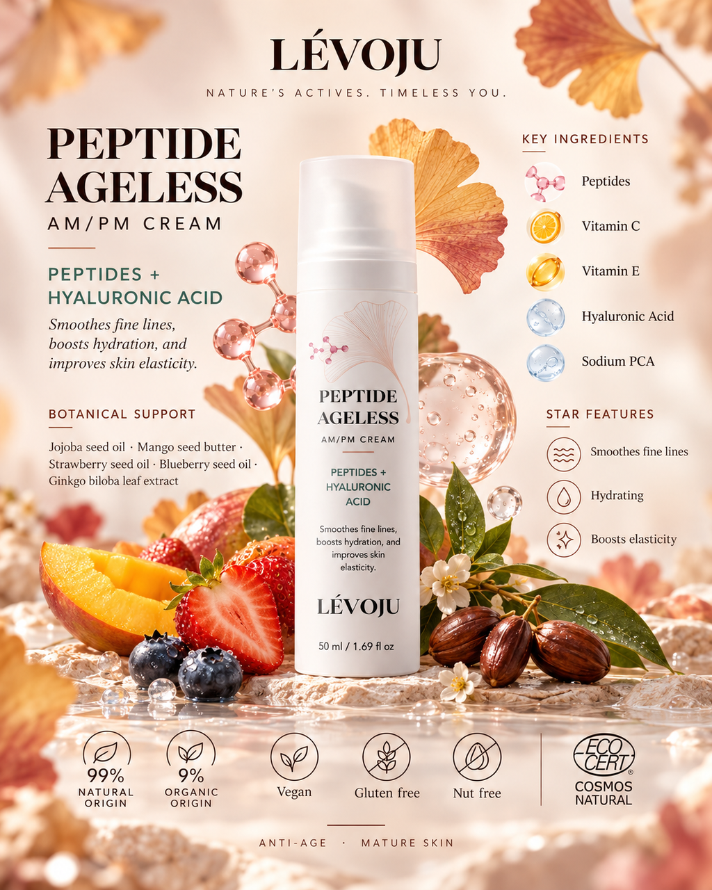Peptide Ageless AM/PM Cream